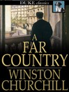 Cover image for A Far Country